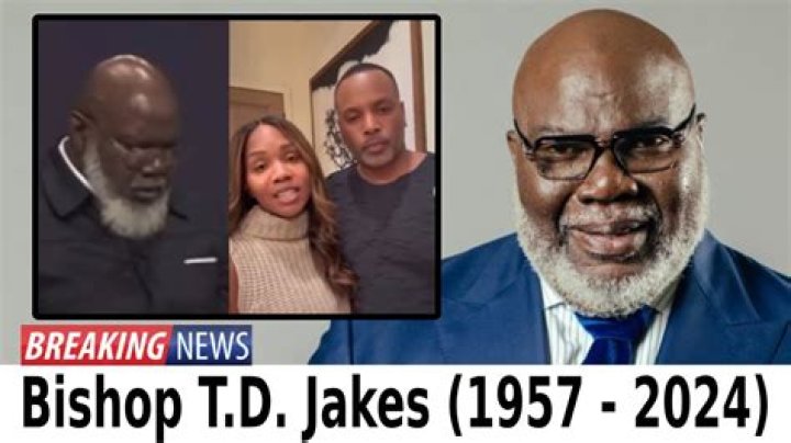 Breaking TD Jakes News Update: Stay Informed!
